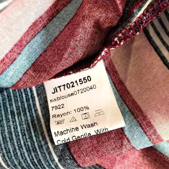 5 for $35 Shein Curve Top Blouse Shirt Women's Plus Size 2XL Multicolor … - Picture 9 of 9